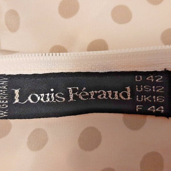 Vintage Louis Feraud Silk Blouse Made in West Germany Women's US 12 - Picture 3 of 3